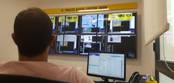 Shows Pikasso's digital control room, where all of its displays are managed centrally.